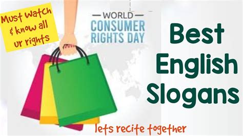 Top 15 Slogans on World Consumer Rights Day| Consumer Awareness Slogans ...