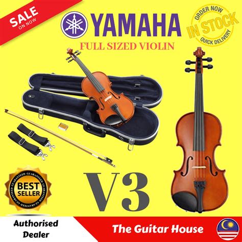 YAMAHA VIOLIN V3 FULL SIZE (V3SKA) | Shopee Malaysia