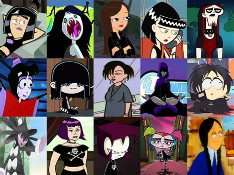 Click the Cartoon Goth Character Quiz - By sharktoother140