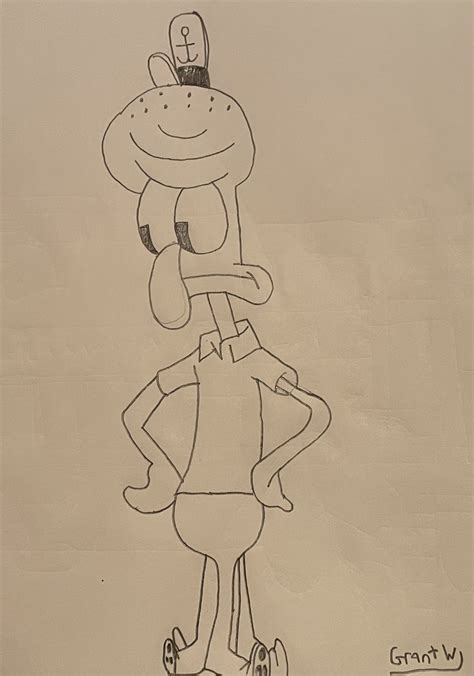 Squidward Tentacles by Grantrules on DeviantArt