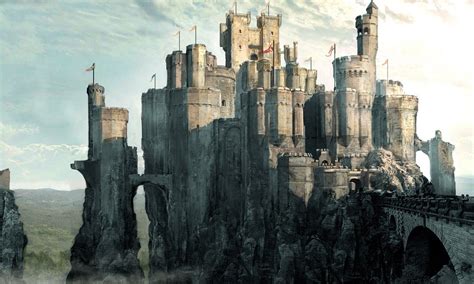 Narnia Prince Caspian concept art Fantasy City, Fantasy Castle, Fantasy Places, Fantasy World ...