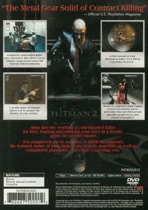 Hitman 2 silent assassin cheats ps2 - loxacosmetics