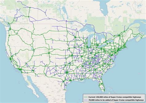 Super Cruise Update Adds 70,000 Miles To System's Memory | GM Authority