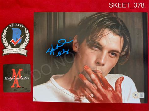 SKEET_378 - 8x10 Photo Autographed By Skeet Ulrich – Mintych Authentics