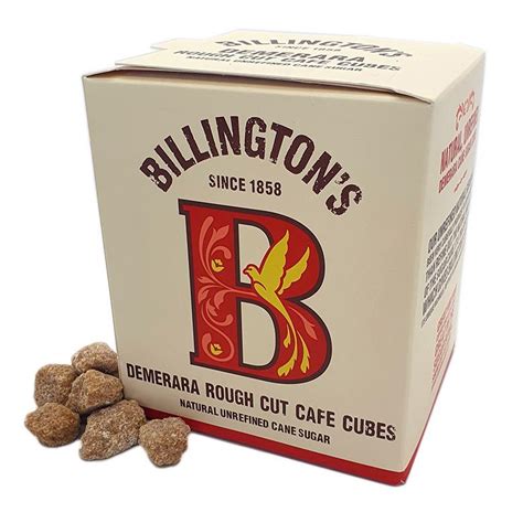 Billingtons Demerara rough cut sugar cubes x 750g - MannVend