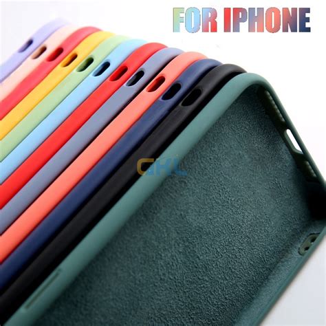 Original Liquid Silicone Luxury Case for Apple IPhone 11 13 12 Pro Max ...