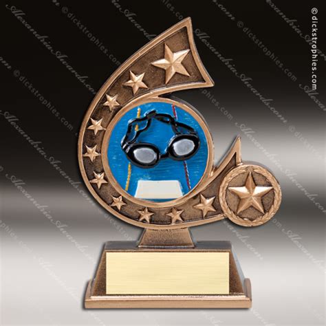 Kids Resin Comet Series Swimming Trophy Awards Swimming Trophy Awards