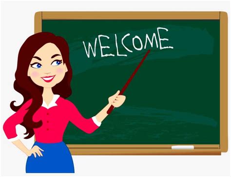 Student Teacher Blackboard Education - Blackboard With Teacher Clipart ...