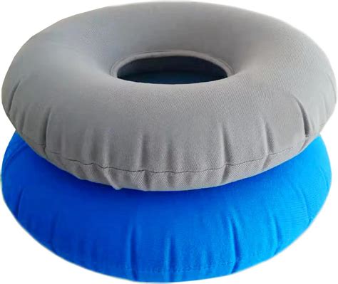 Amazon.com: Shineyid 2 Pack Donut Pillow, Donut Cushion Seat, Inflatable Ring Cushion with A ...