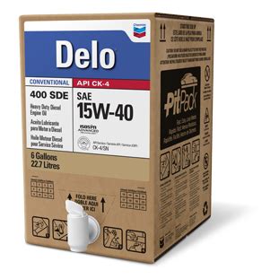 Chevron Delo 400 SDE SAE 15W-40 Heavy Duty Diesel Engine Oil | Chevron ...