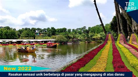 Wisata floating market Lembang Bandung - YouTube