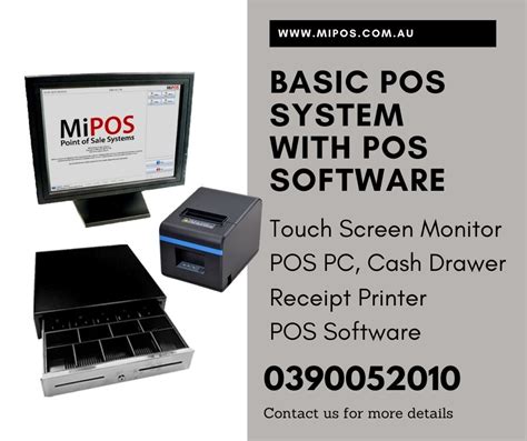 Budget Touch Screen POS System with Software - MiPOS Systems