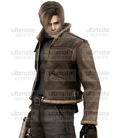 Buy Leon S. Kennedy Leather Jacket | Get Resident Evil 4 Jacket