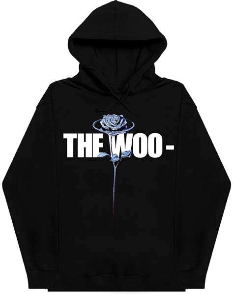 Pop Smoke x Vlone The Woo Hoodie Black - SS20