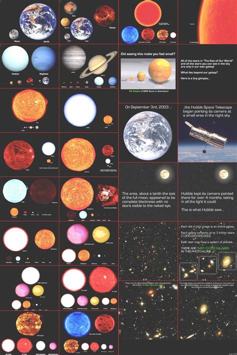 Amazing size comparisons of stars. | Space facts, Hubble space ...