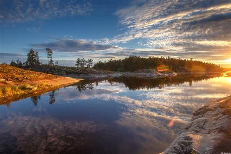 Ladoga lake by Andrej Bazanov on 500px | Lake, Landscape, Landscape photography