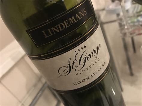 Lindemans St George Cabernet Sauvignon 1998 - Australian Wine Review