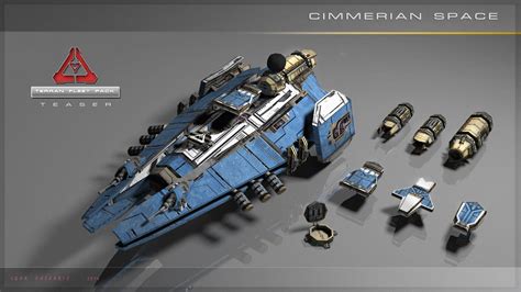 concept ships: Spaceship models by Igor Puskaric