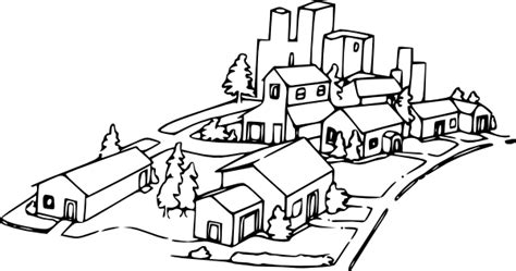 Free Town Clipart Black And White, Download Free Town Clipart Black And White png images, Free ...