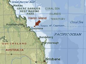 Pin by Pacific Study Abroad Program on Heron Island | Map, Island, Bundaberg