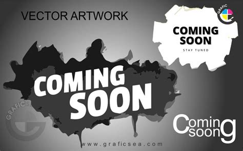 Coming Soon Vector Artwork CDR Design Free Download | Graficsea