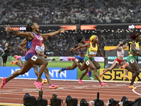 WATCH: Sha'Carri Richardson wins 100m world title with 10:65 ...