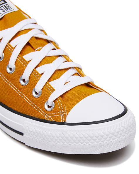 Converse Mens Chuck Taylor All Star Lo Shoe - Saffron Yellow | SurfStitch