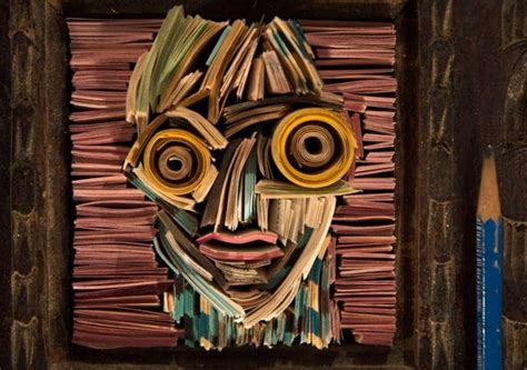 A Showcase of Recycled Paper Art - Greener Ideal