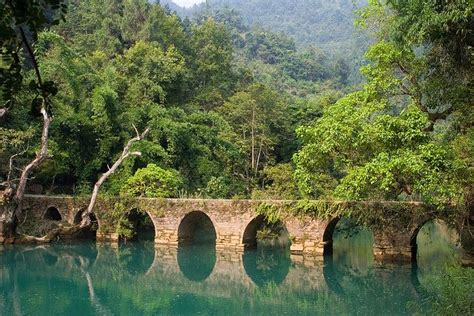 Xiaoqikong Bridge at Libo, Guizhou Prov, China | Scenic, Guizhou, Trip planning