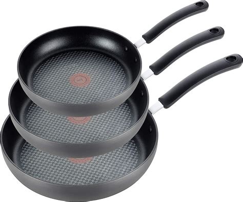 T-fal Ultimate Hard Anodized Nonstick 8-Inch, 10-Inch and 12-Inch Fry ...