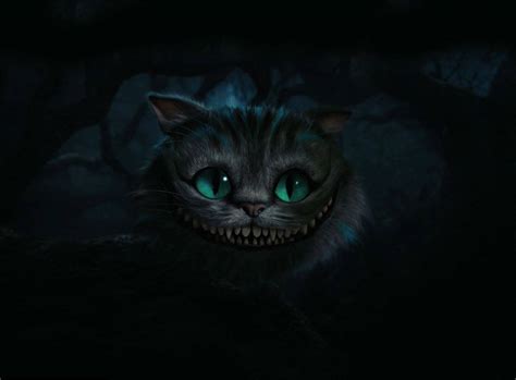 Download Dark Mystery Cheshire Cat Alice In Wonderland Wallpaper ...