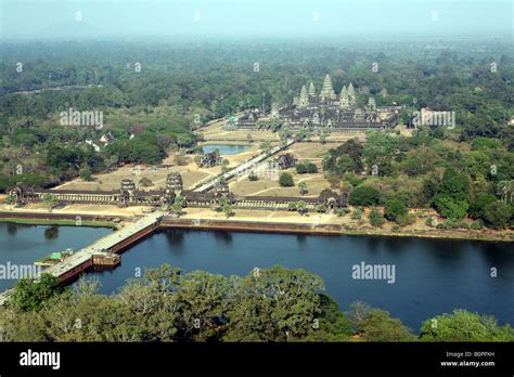 'angkor thom' aerial hi-res stock photography and images - Alamy