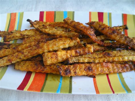 Eating the Alphabet: Baked Jicama Fries ~ Edesia's Notebook