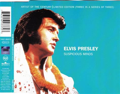 Elvis Presley - Suspicious Minds (1999, CD3, CD) | Discogs