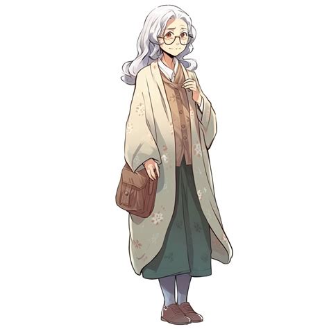 ArtStation - Cool Anime Characters - Elderly Couple