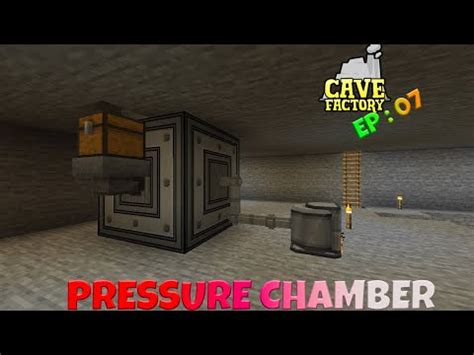 PRESSURE CHAMBER, CAVE FACTORY, EP : 07,#minecraft#MODED - YouTube