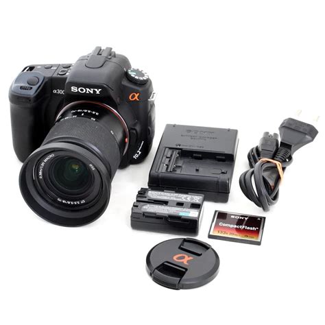 [USED] Sony Alpha DSLR-A300 SLR Digtial Camera with Sony 18-70mm Lens ...