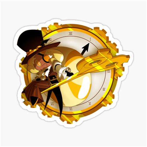 "Timekeeper Cookie" Sticker for Sale by Beaaaaaah | Redbubble