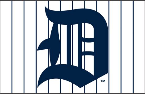 Detroit Tigers Logo - Jersey Logo - American League (AL) - Chris Creamer's Sports Logos Page ...