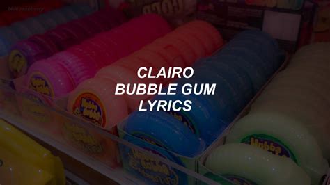 bubble gum // clairo lyrics - YouTube