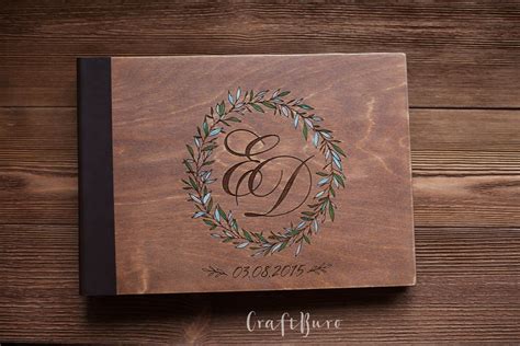 Wood Photo Album Honeymoon Album Custom Wedding Album | Etsy | Wedding photo albums, Wedding ...