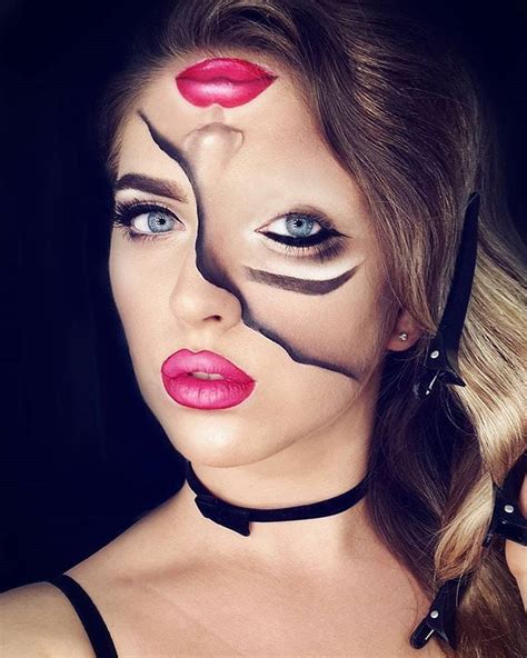 Two Faced | Scary Halloween Makeup Ideas | POPSUGAR Beauty Photo 5