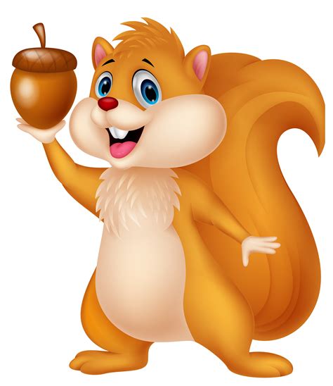 Cute squirrel, Squirrel clipart, Squirrel