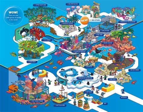 Visitor Map for Birmingham SEA LIFE Aquarium