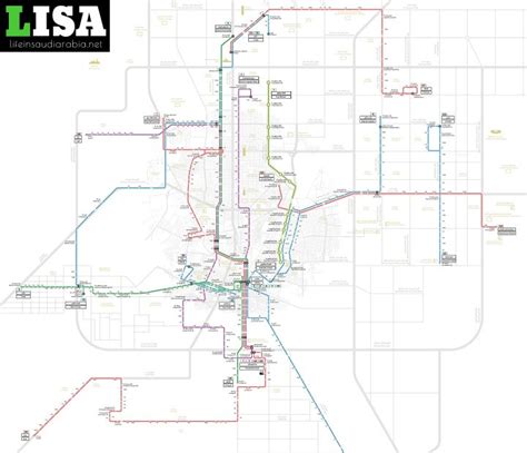 Riyadh Metro City Bus Routes - 2023 - Life in Saudi Arabia