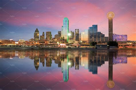 Dallas skyline | High-Quality Architecture Stock Photos ~ Creative Market