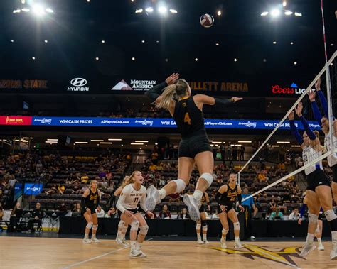 ASU women’s volleyball uses electric offense to achieve a spot in the postseason - The Arizona ...