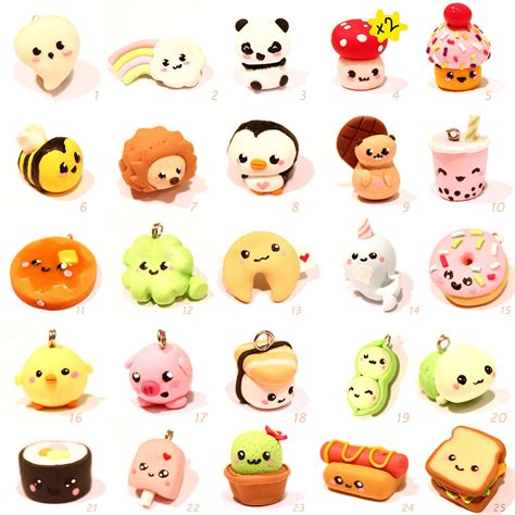 From (YouTube) kawaiifriday | Cute polymer clay, Polymer clay kawaii, Polymer clay charms