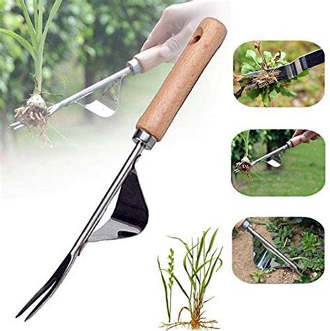 Hand Tool Garden Hand Weeder Plant Relocation Weeds Removal Farmland Puller Dandelion Manual ...