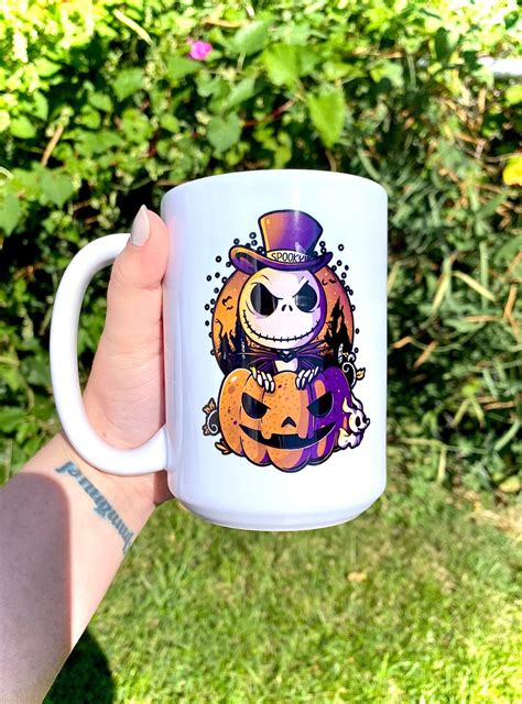 Jack Skellington Pumpkin Nightmare Before Christmas / 15 Oz - Etsy